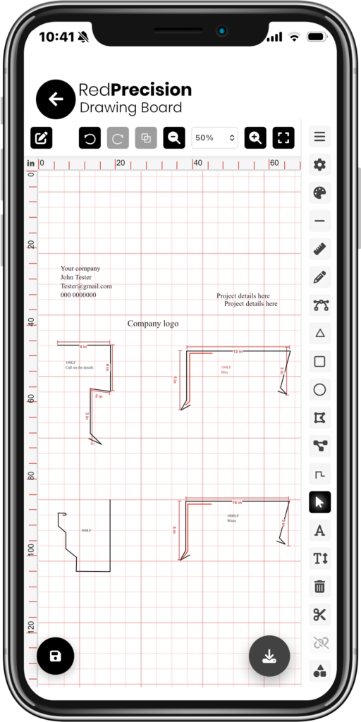 Red Precision is designed for professionals who need accurate measurements, detailed documentation, and organized project workflows across a variety of industries.